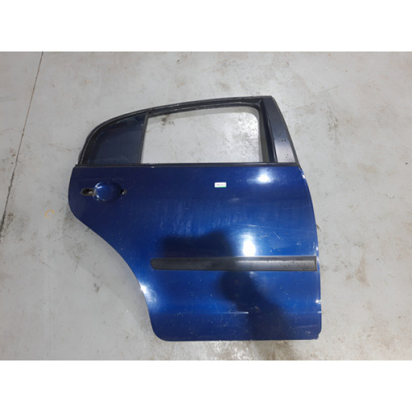 Porta Traseira Direita Polo Sedan 2004 (azul) C/detalhes