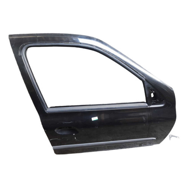 Porta Dianteira Direita Clio 2010 (preto) C/ Detalhes