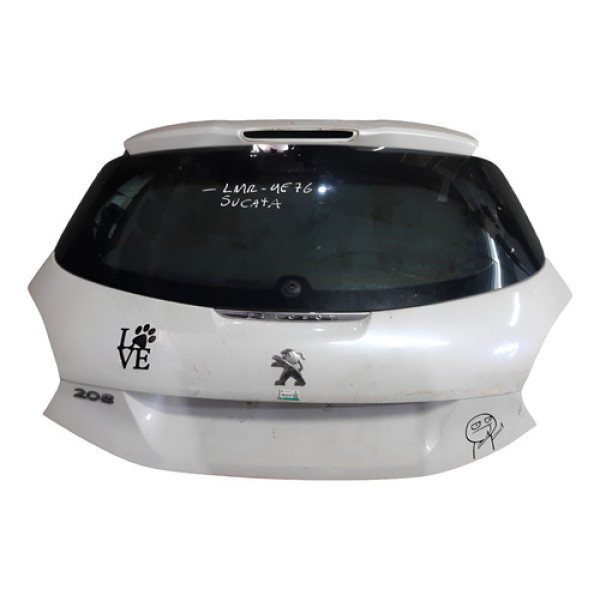 Tampa Traseira Porta-malas Peugeot 208 2019