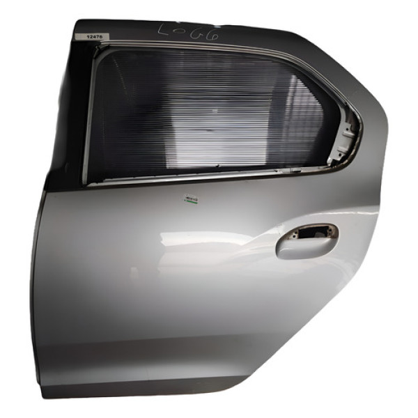 Porta Traseira Esquerda Logan 2017 (prata) C/detalhes