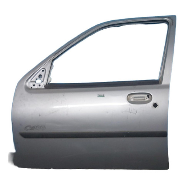 Porta Dianteira Esquerda Ford Fiesta 2001 (prata) C/detalhes
