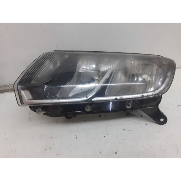 Farol Esquerdo C/detalhe Logan Sandero 2017