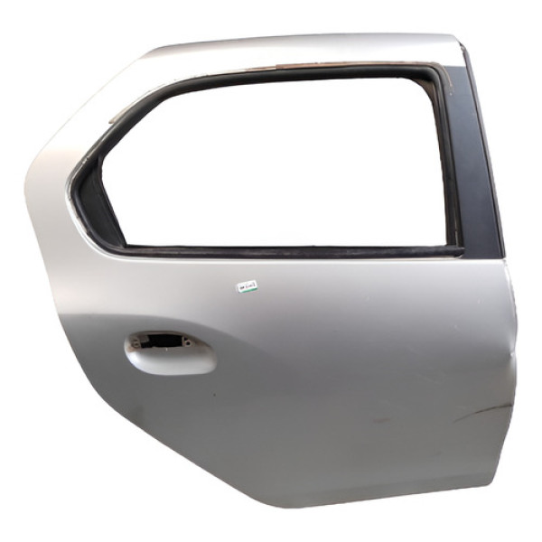 Porta Traseira Direita Logan 2017 (prata) C/detalhes