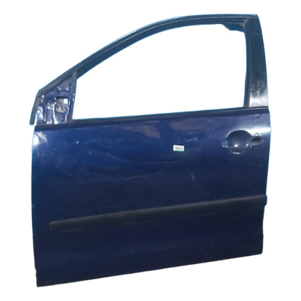 Porta Dianteira Esquerda Polo Sedan 2004 (azul)  C/detalhes 