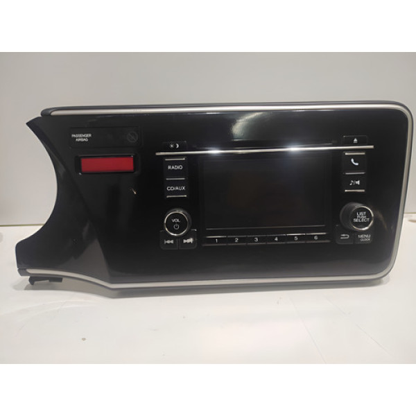  Rádio Multimídia Honda City 2015 1.5 39100t9lm711m1