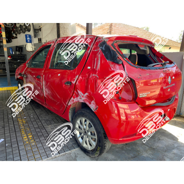 Traseira Com Teto Sandero 1.0 3cc 2018 ( Retirada De Peças )