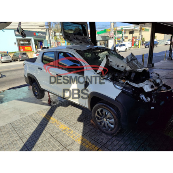 Traseira Com Teto Fiat Strada 2022 Cabine Dupla