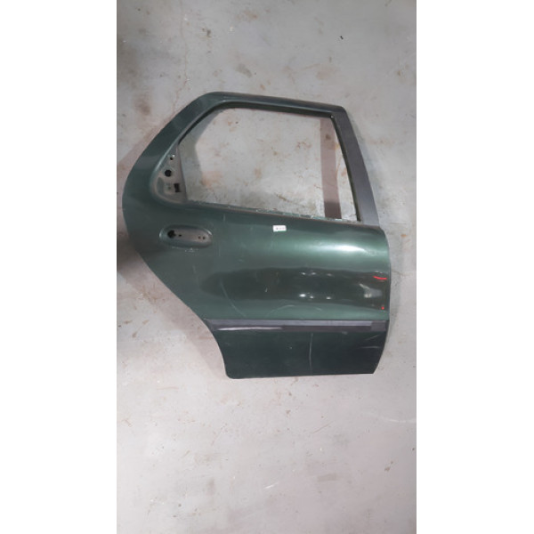 Porta Traseira Direita Siena 1999 (verde) C/ Detalhes