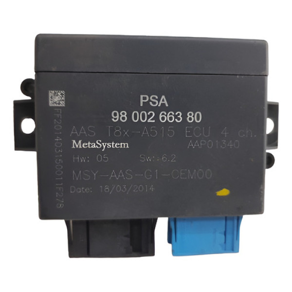Módulo Sensor Estacionamento 3008 Griffe Thp 2014 9800266380