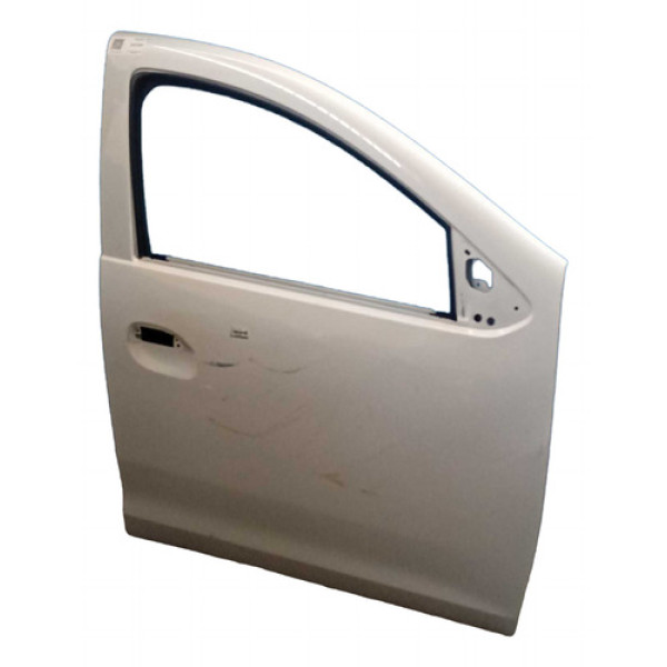 Porta Dianteira Direita Sandero 2021 (branca) C/ Detalhes